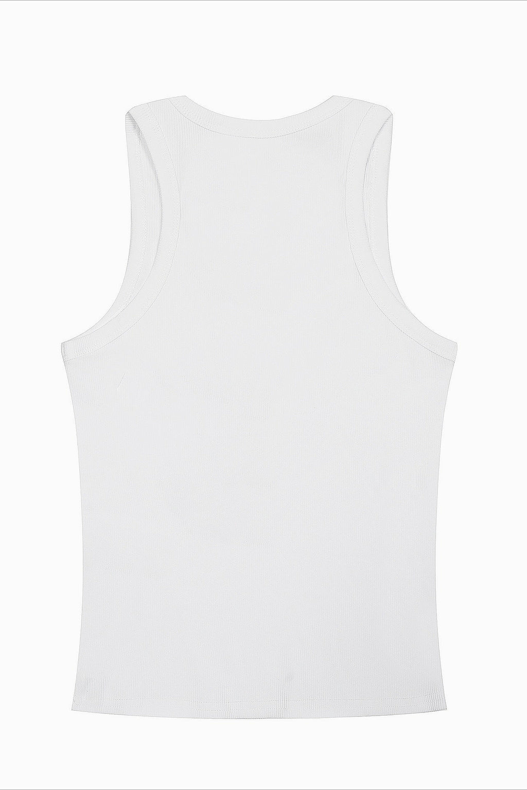 Studded Star Letter Print Tank Top