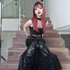 Gothic Lace Cargo Pants