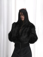 Soft Thick Pile Furry Jacket
