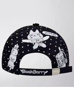 Polka Dot Vintage Cartoon Embroidered Baseball Hat