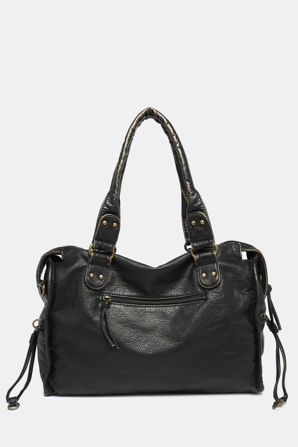 Y2K Wasteland Heavy Distressed Motorcycle Bag