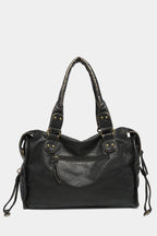 Y2K Wasteland Heavy Distressed Motorcycle Bag