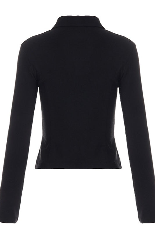 Double Breasted Fitted Jackets