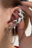 Punk Irregular Tassel Earring