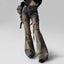 Vintage Washed Bootcut Pants