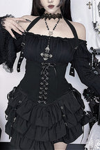Gothic High-Waist Cake Skirt