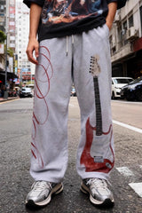 Edgy High-Street Casual Hip-Hop Pants