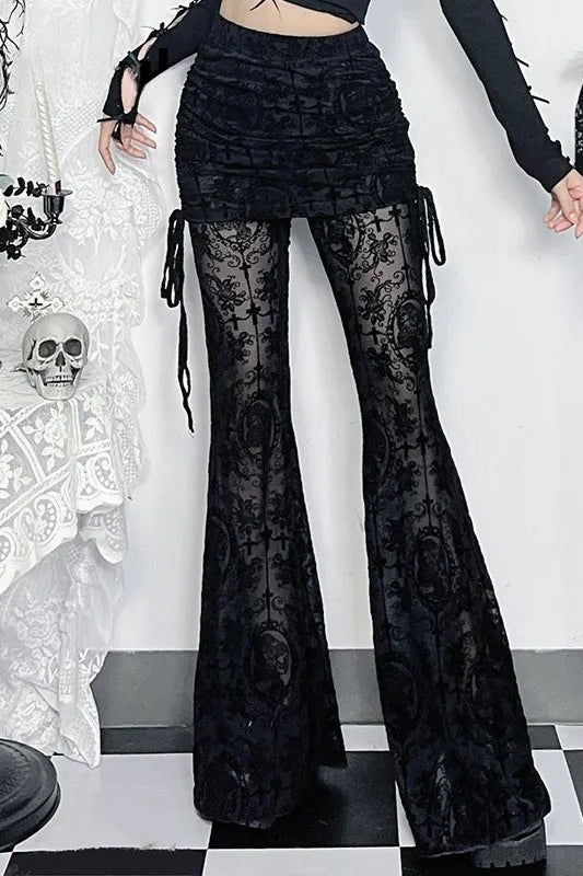 Gothic Lace Cargo Pant Main image