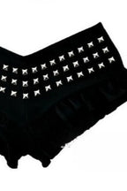 Rhinestone Studded Hot Pants
