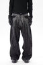 Rhinestone Wide-Leg Jeans
