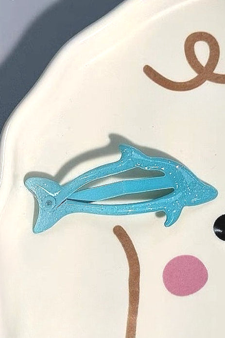 Y2K Summer Dolphin Hair Accs