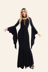 Gothic Vampire Bat Halloween Dress