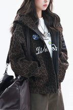 GothicPunkEmbroidered Graphic Hoodie Cardigan