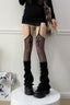 Cross Top Leg Warmer Set Socks