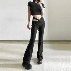 Punk Grunge Streetwear Pants