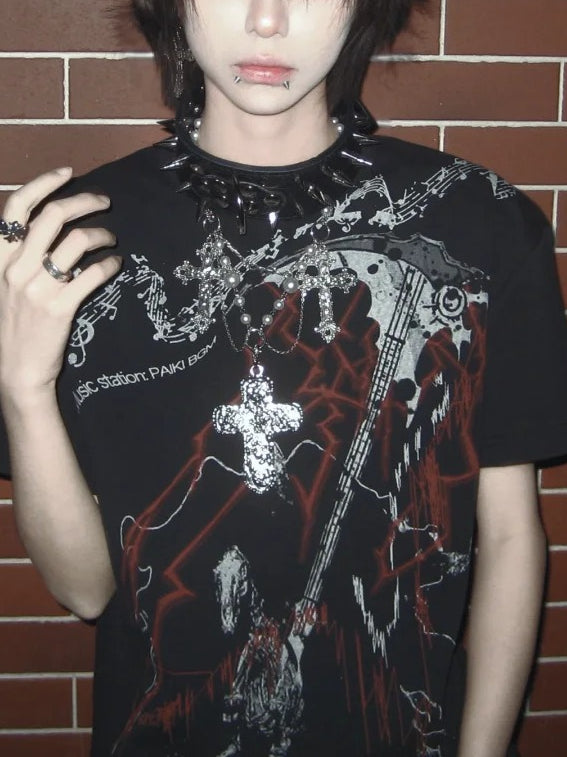 Dark Punk Heavy Cotton T-shirt Secondary image