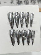 Futuristic Cyber Electronic Press On Nails