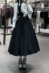 Gothic Nun Lolita Midi Dress