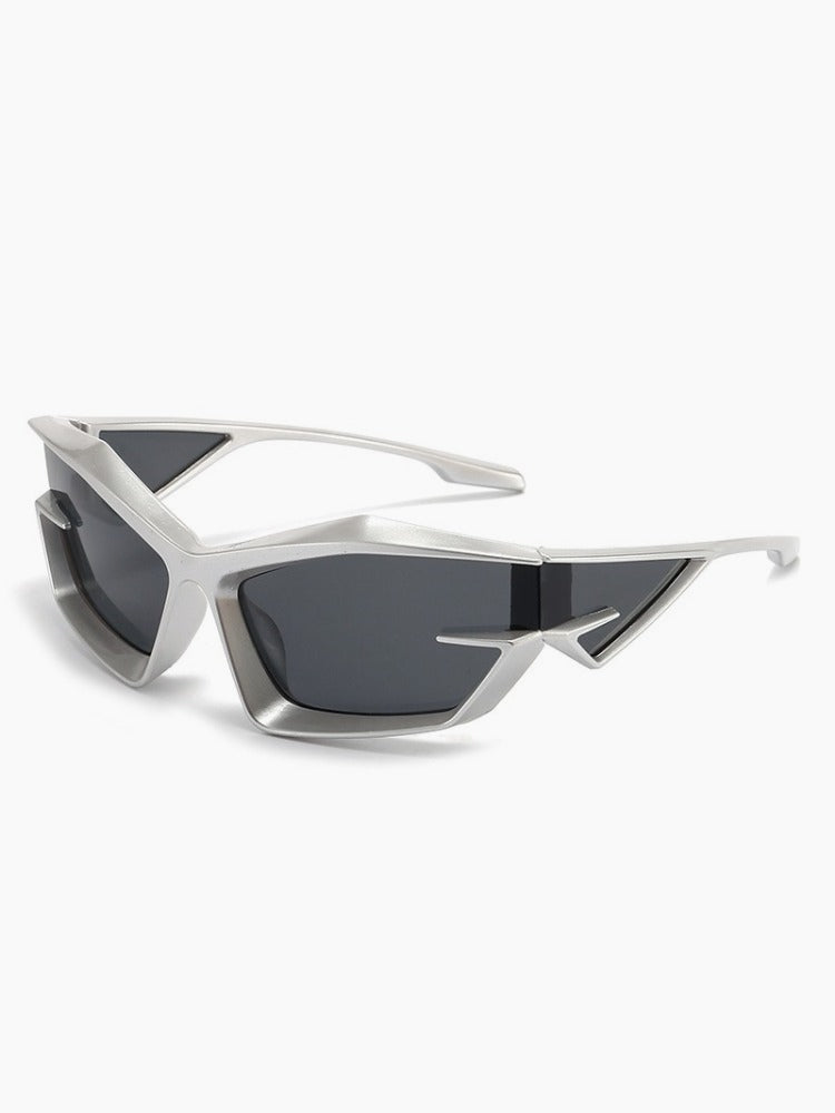 Y2K Transparent Future Glasses Secondary image