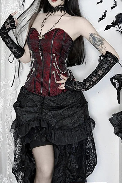 Y2K Hot Girl Party Slim Fit Corset Secondary image