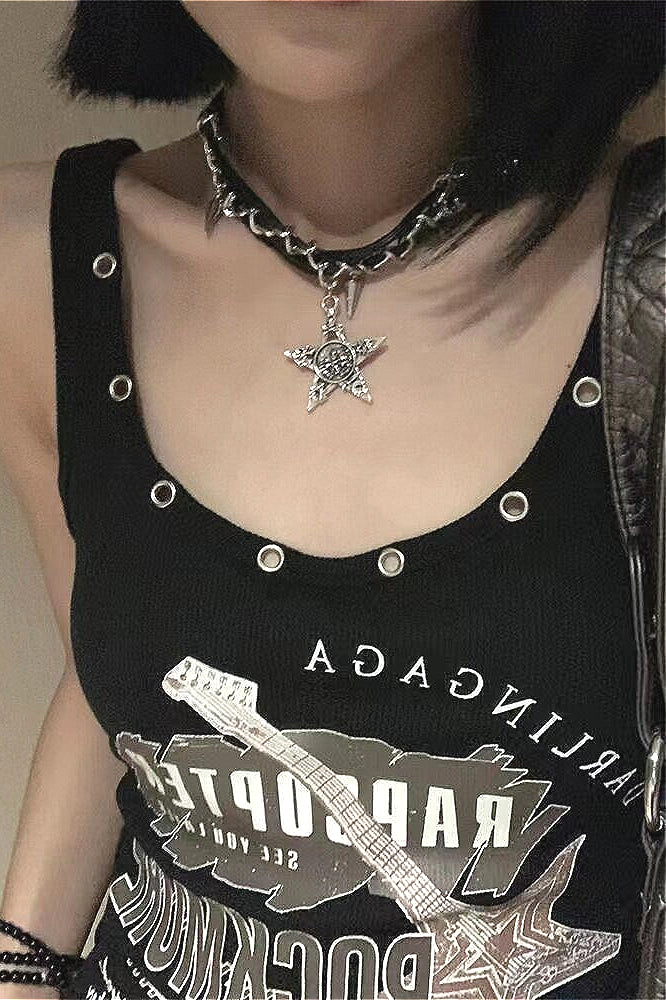 Rock Bass Graphic Tank Top Secondary image