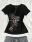 Y2K Novelty Print T-Shirt