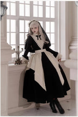 Gothic Nun Lolita Dress Costume