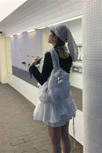 Dreamcore Lace Trim Baseball Hat