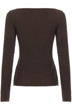 Contrast Panel Double Tie Cardigans