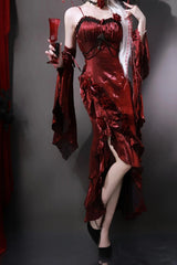 Halloween Victorian Witch Dress