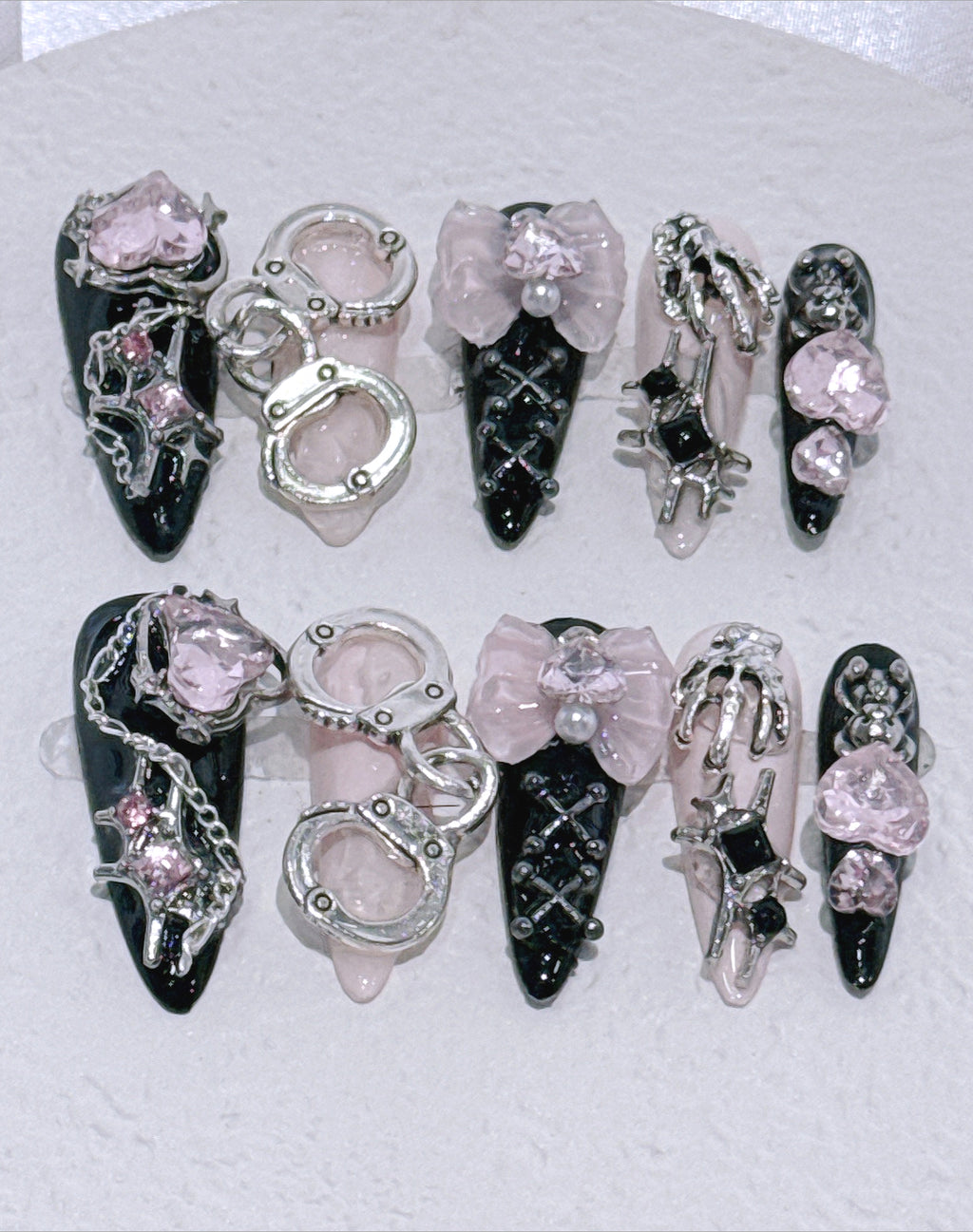 Alt Sweet & Cool Girl Press On Nails