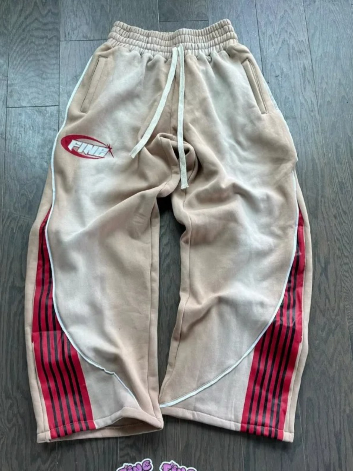 Retro High Street Loose Fit Pants Main image