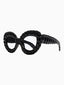 Crystal Oversized Cat Eye Glasses