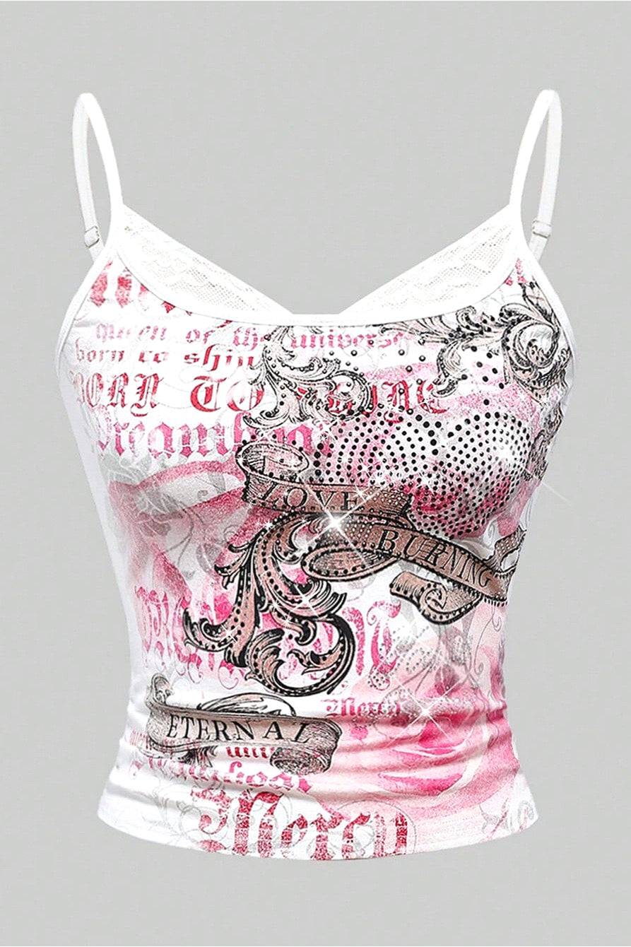 Y2K Millennium Pink Camis Main image