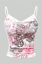 Y2K Millennium Pink Camis