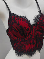 Dark Gothic Lace Underwire Corset