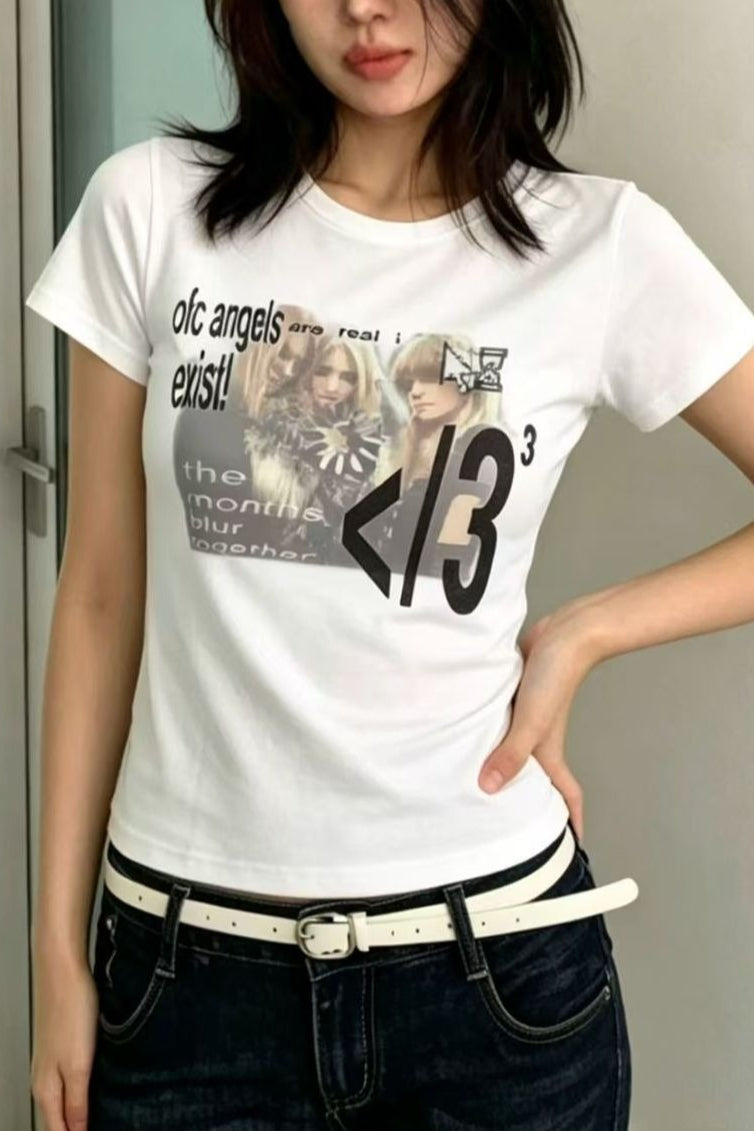 Portrait Collage Short Sleeve T-Shirt