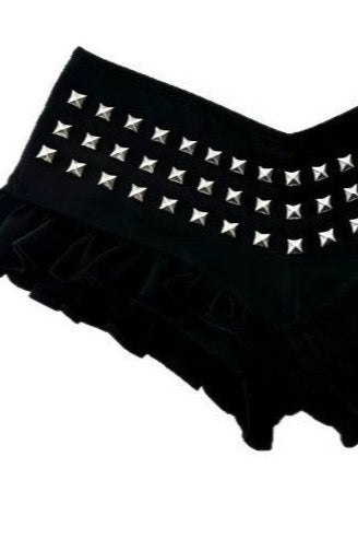 Rhinestone Studded Hot Pants