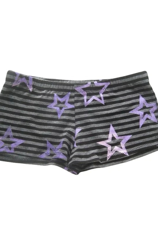 K-Pop Star Print Fitted Shorts Main image