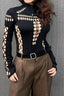 Punk Y2K High Street Aesthetic Mesh Top