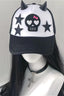 Y2K Baddie Devil Skull Hat