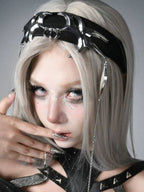 Y3K Ghost Futuristic Punk Hair Accs