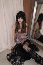 Vintage Apocalyptic Alt Mesh Skirt