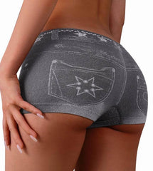 Denim-Look Decor Base Boxer Shorts