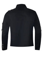 Buckle Strap Zip Detail Jackets