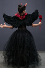 Vampire Devil Dress Kid Halloween Costume
