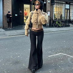 Gothic Punk Patchwork Street Pants