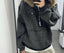 Retro Hooded Long Sleeve Coat