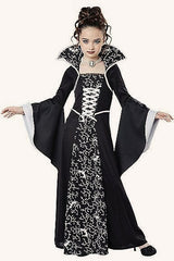 Lace Up Witch Dress Kid Halloween Costume