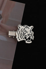 Vintage Dark Tiger Head Hair Accs